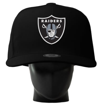  Las Vegas Raiders Noggin Boss Unisex Oversized Hat - Black