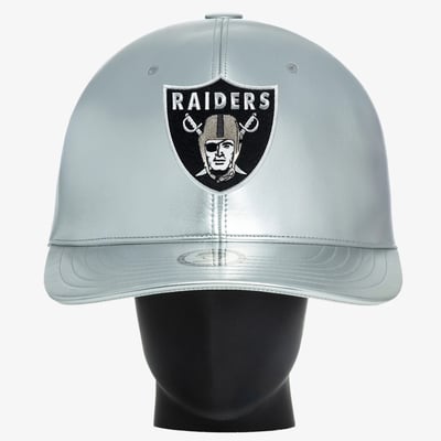 Las Vegas Raiders Noggin Boss Unisex Big Hat - Silver