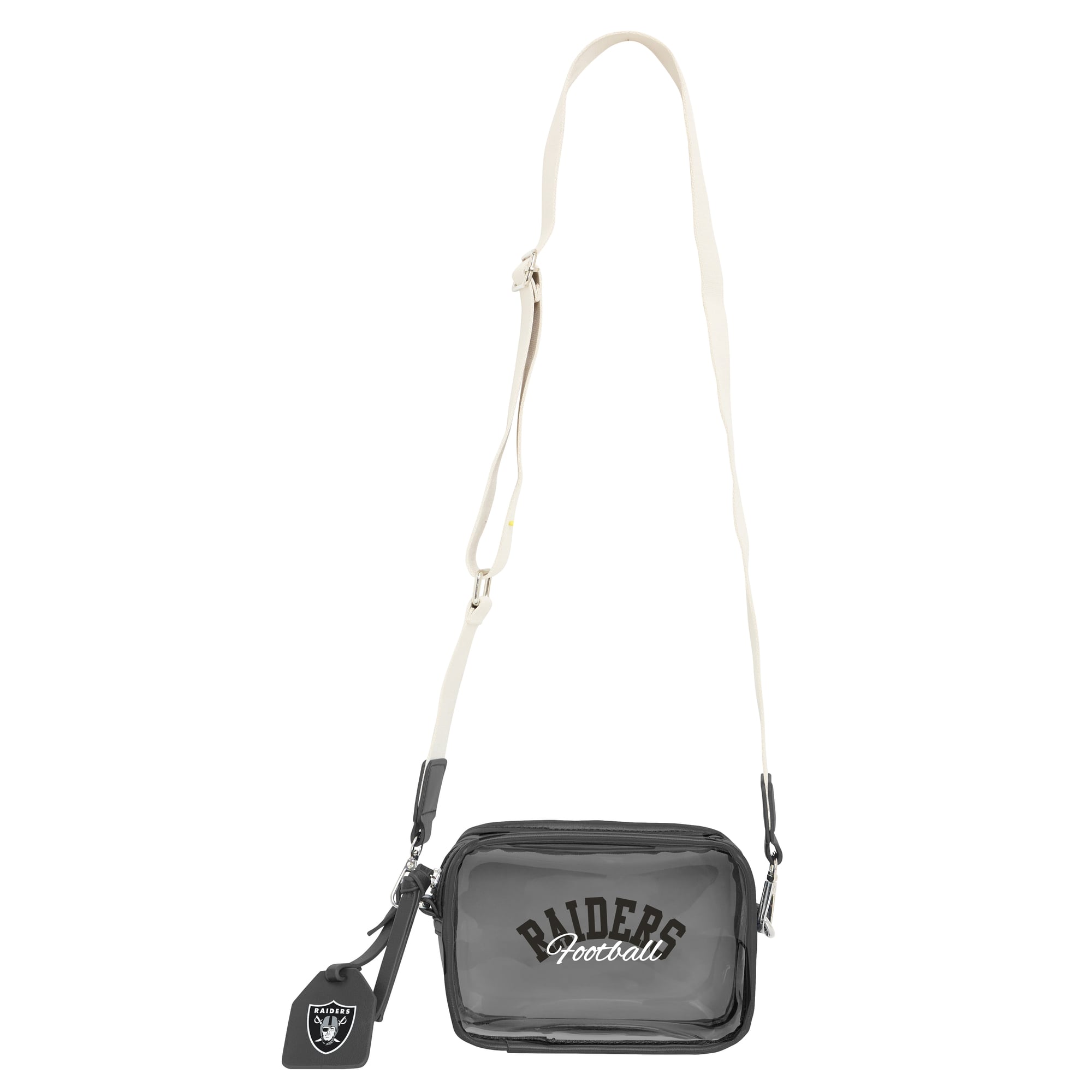 Sac bandoulière transparent WEAR by Erin Andrews Las Vegas Raiders