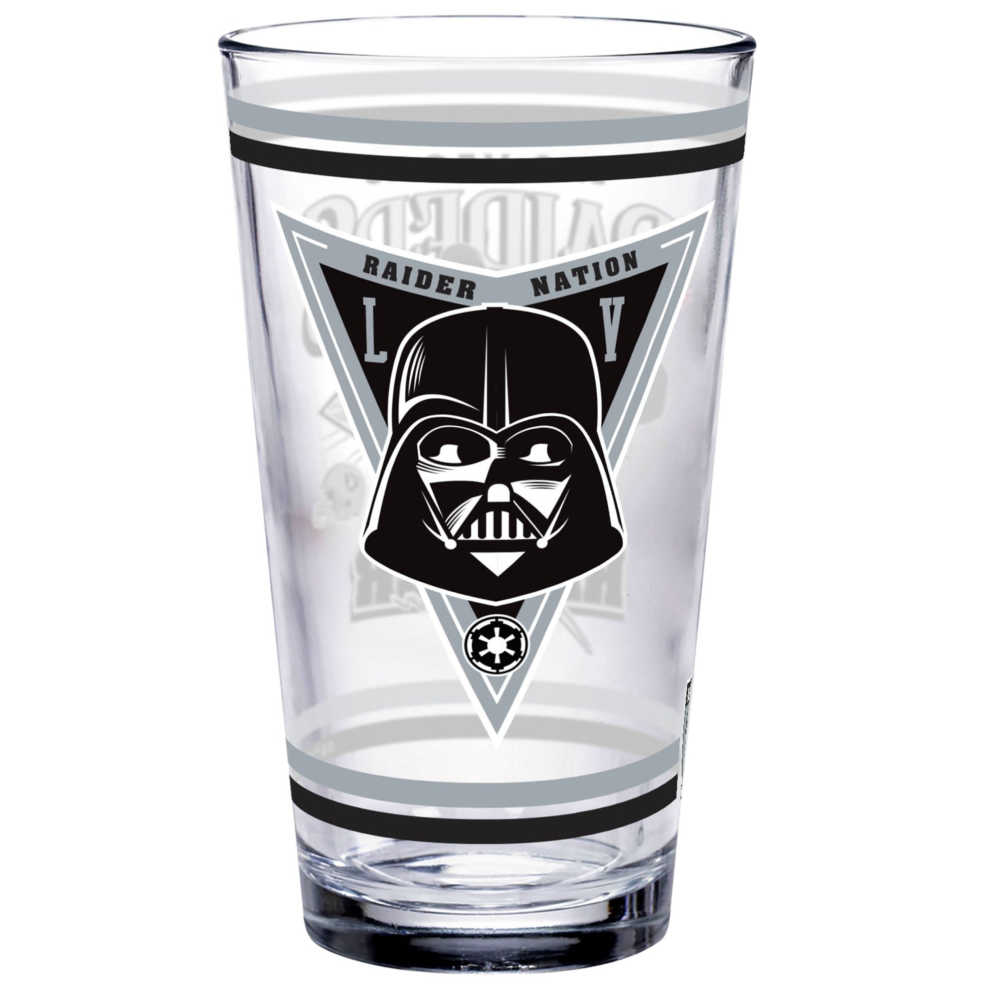 WinCraft Las Vegas Raiders Disney x NFL Dark Vador 16oz. Verre à pinte