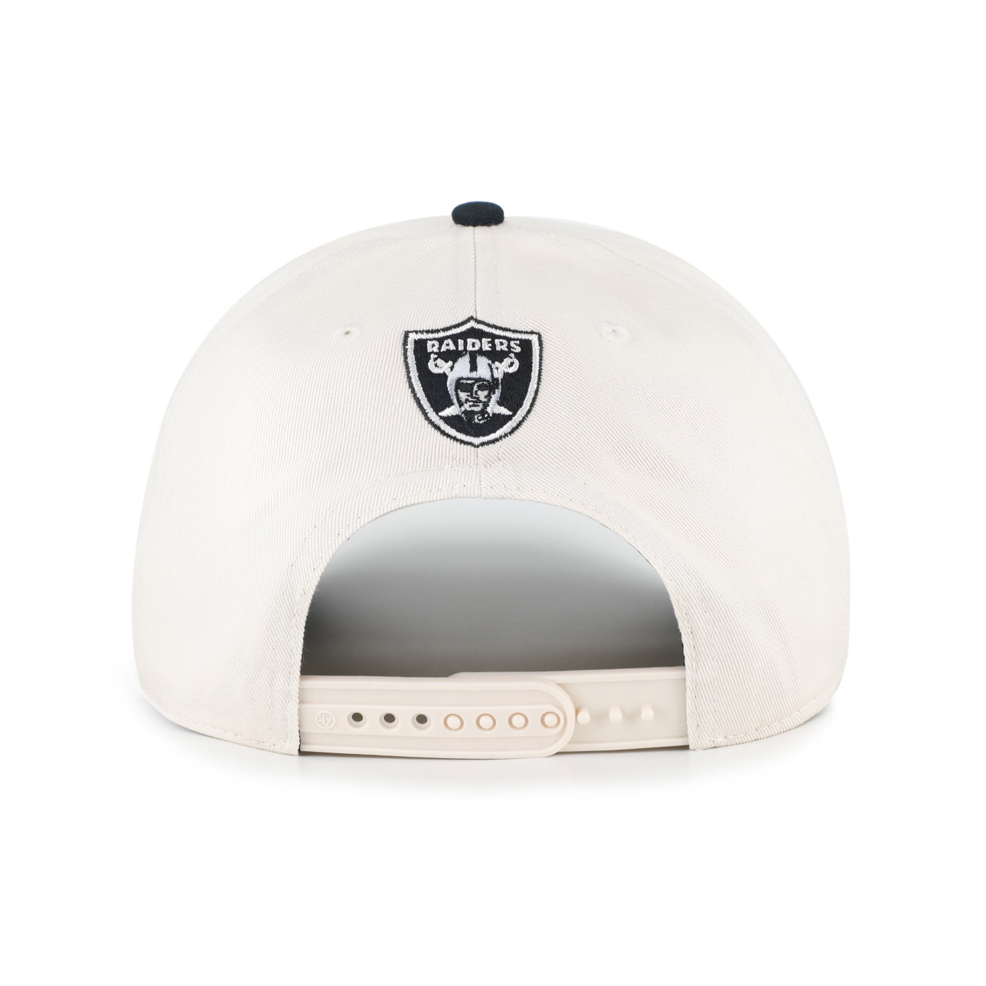 Casquette ajustable pour femme '47 Natural Las Vegas Raiders Rope Script Hitch