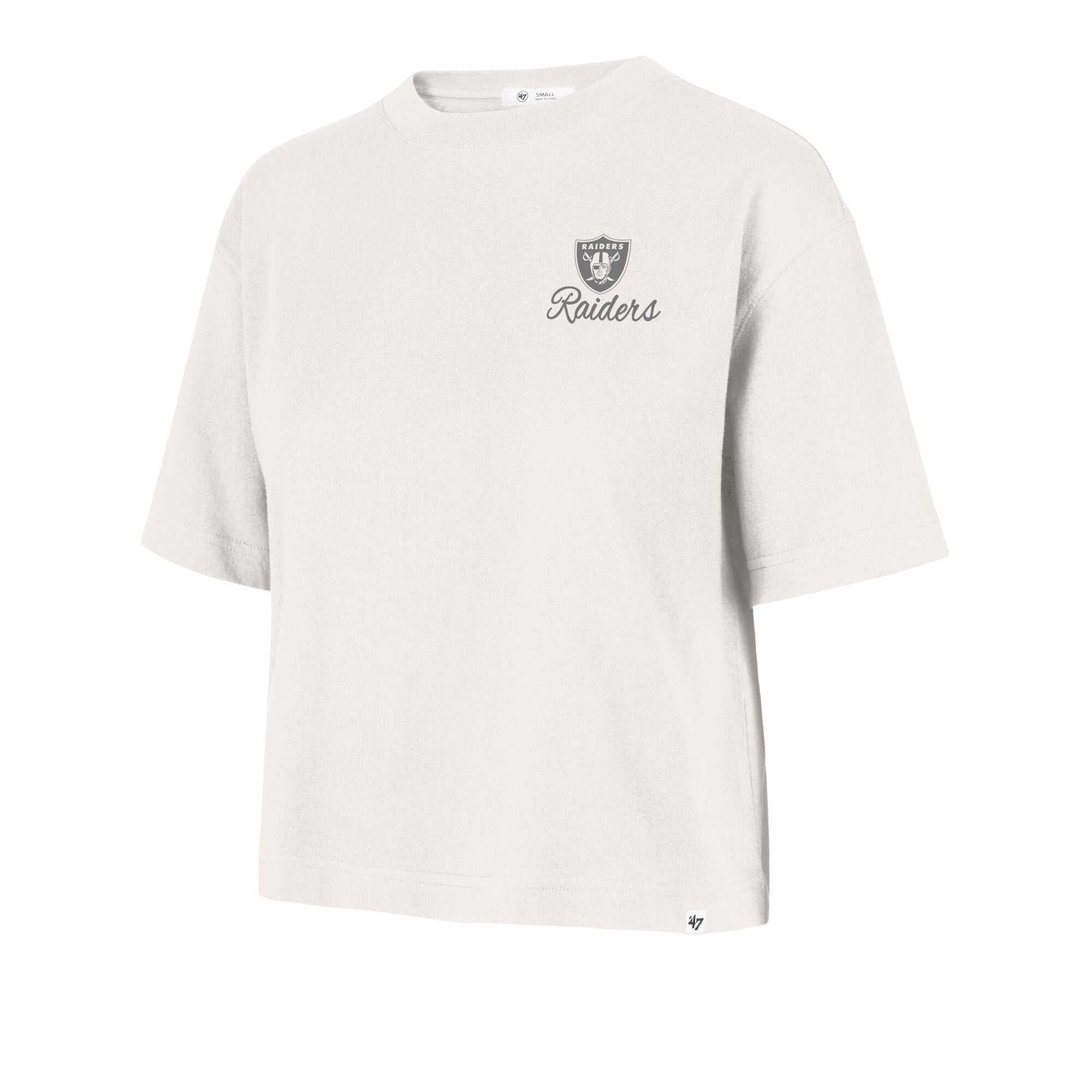 T-shirt féminin '47 Stone Las Vegas Raiders Photon Dust Foundational Reed City