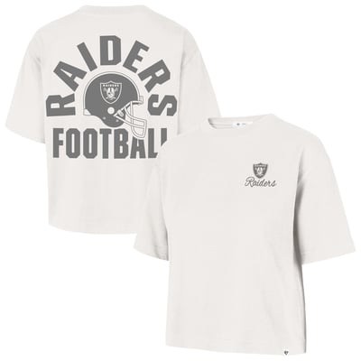 Las Vegas Raiders '47 Women's Photon Dust Foundational Reed City T-Shirt - Stone