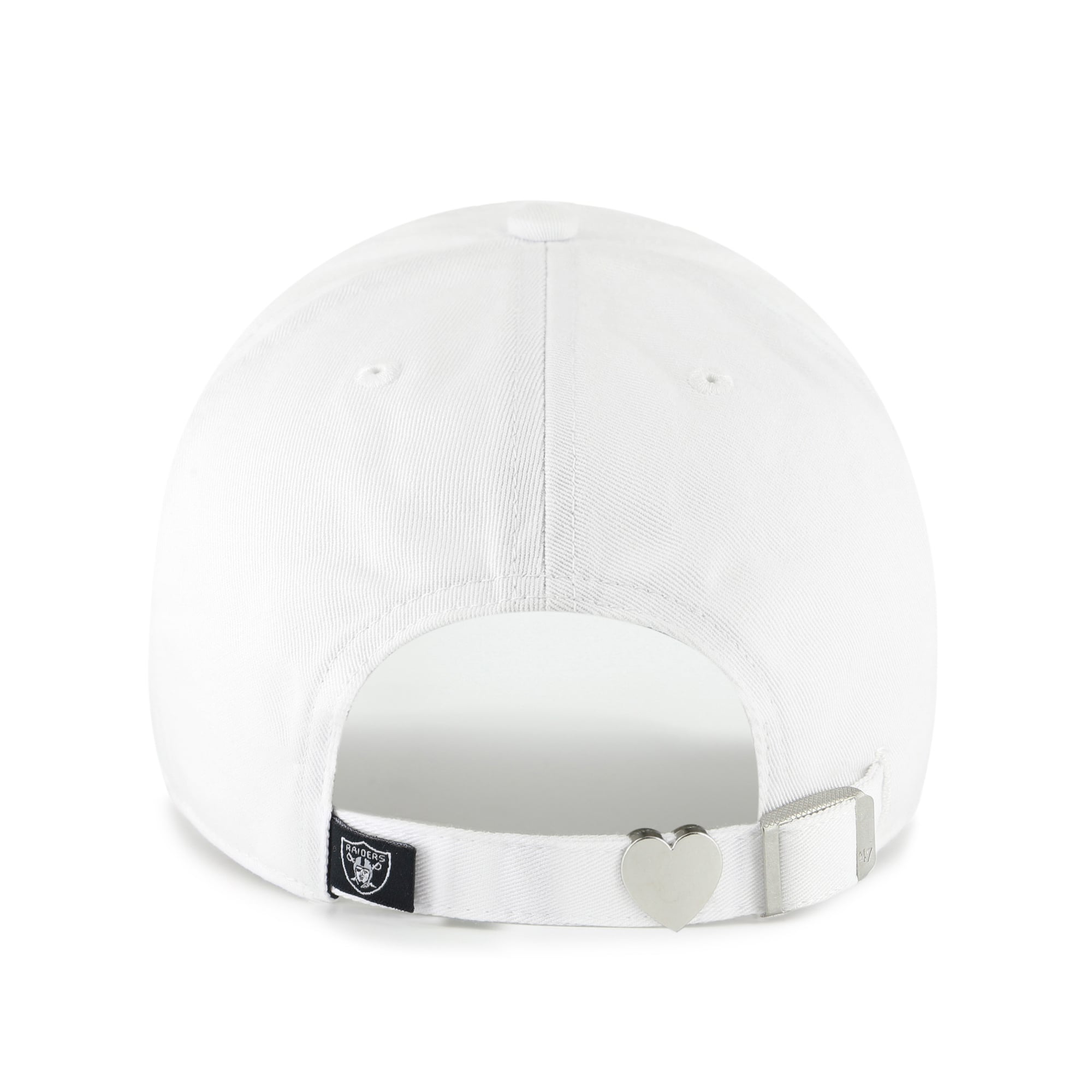 Casquette ajustable « 47 White Las Vegas Raiders » pour femme