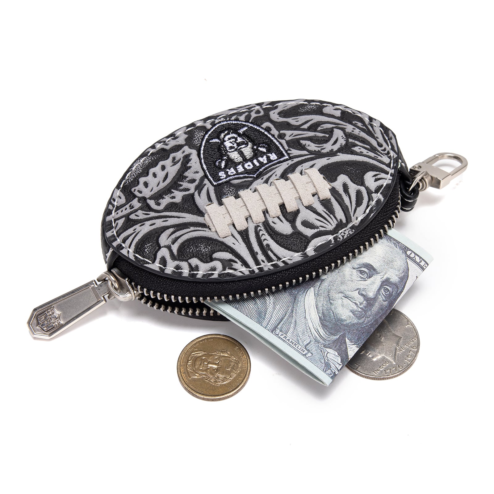 Women's Montana West Las Vegas Raiders Football Bag Charm