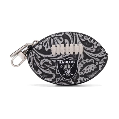 Las Vegas Raiders Montana West Women's Football Bag Charm