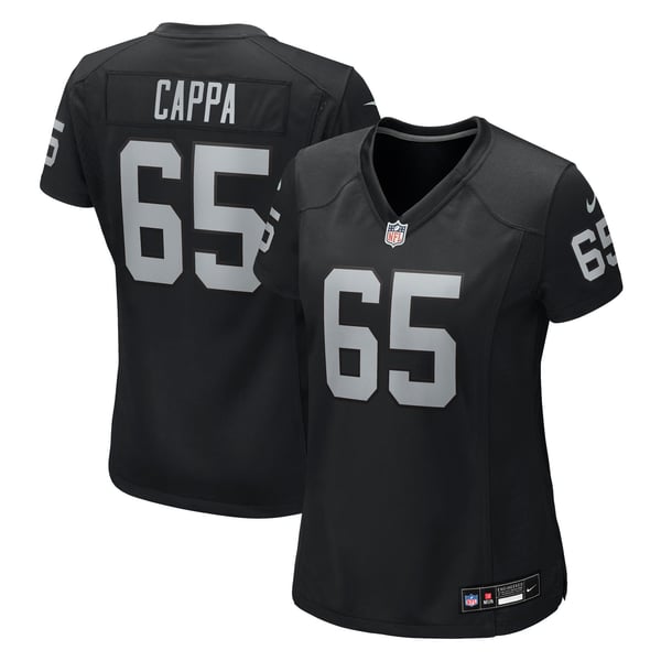 Alex Cappa Las Vegas Raiders Nike Women's Team Game Jersey - Black