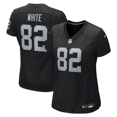 Cody White Las Vegas Raiders Nike Women's Team Game Jersey - Black