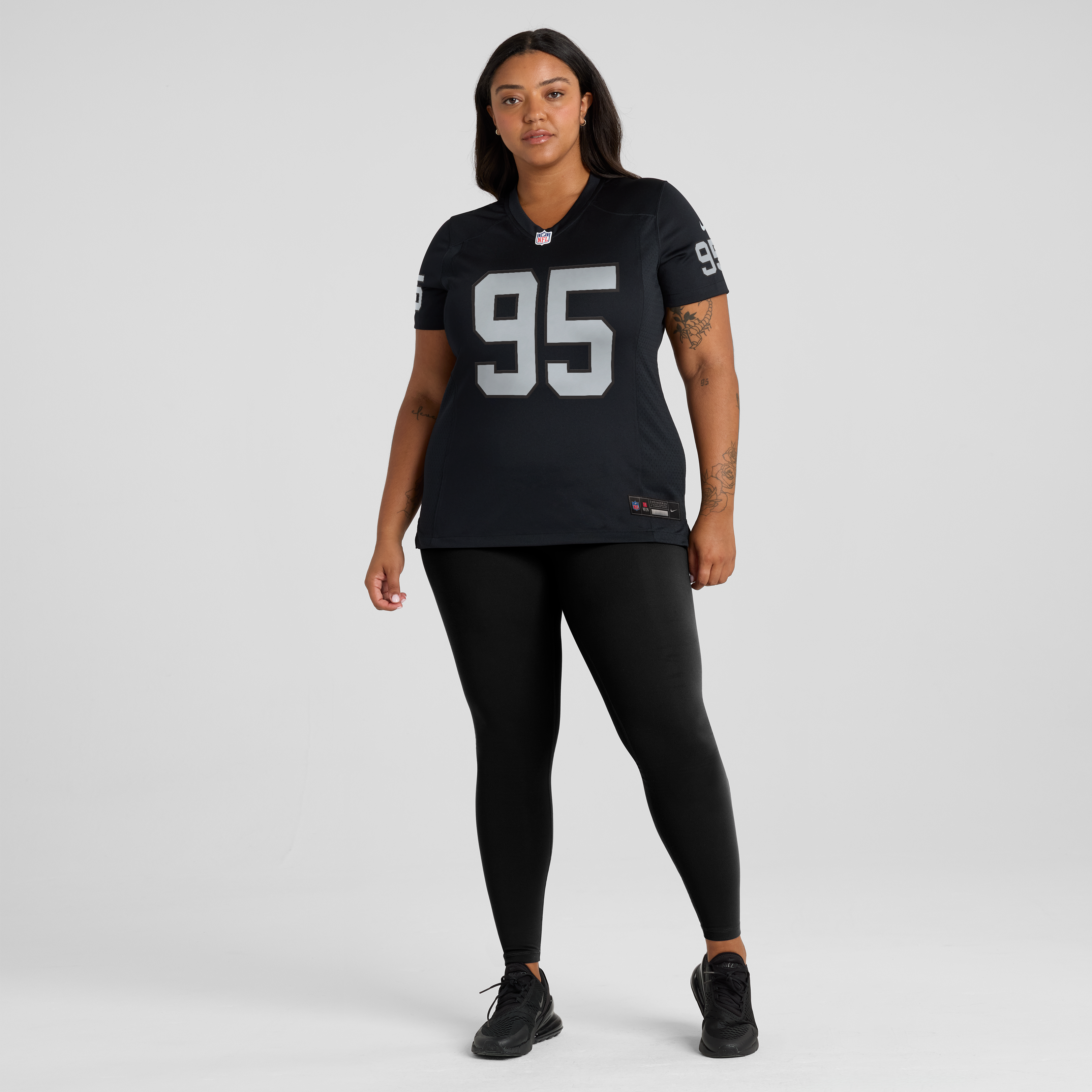 Women's Nike Kwity Paye Black Las Vegas Raiders Team Game Jersey