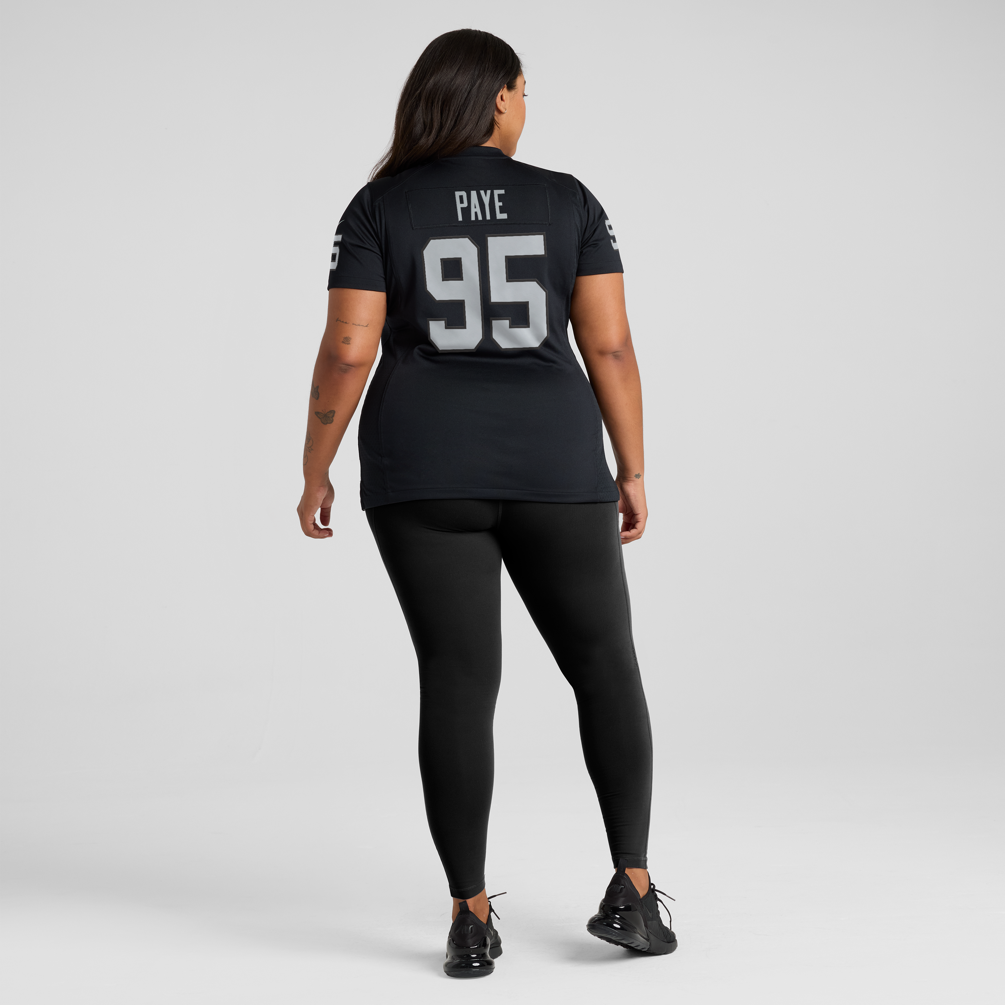Women's Nike Kwity Paye Black Las Vegas Raiders Team Game Jersey