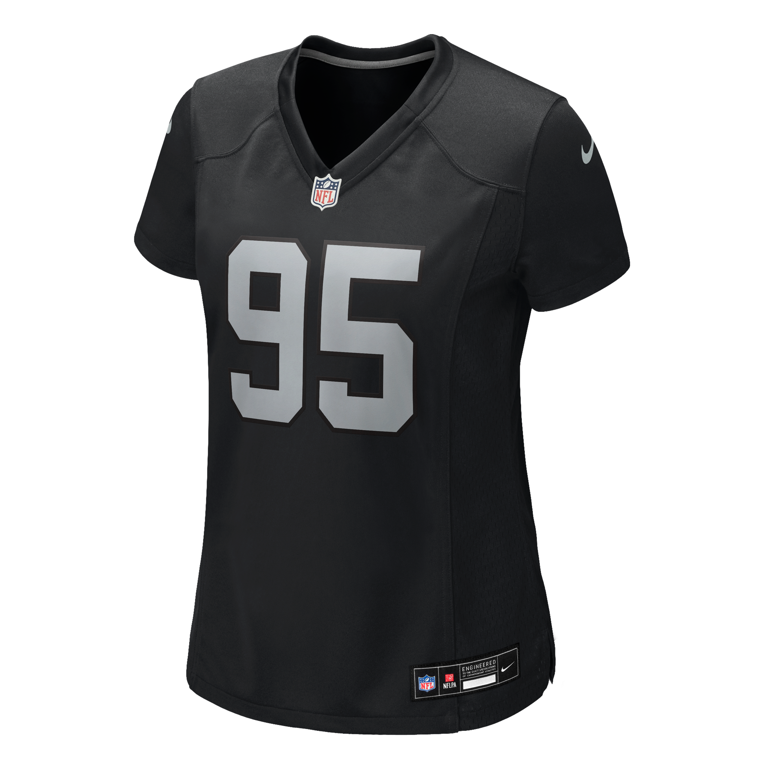 Women's Nike Kwity Paye Black Las Vegas Raiders Team Game Jersey