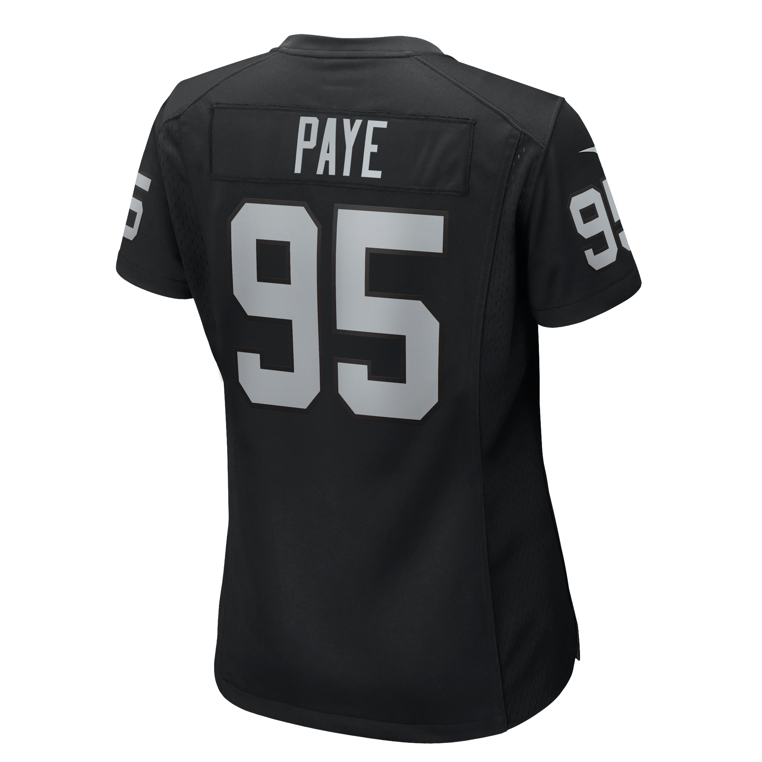 Women's Nike Kwity Paye Black Las Vegas Raiders Team Game Jersey