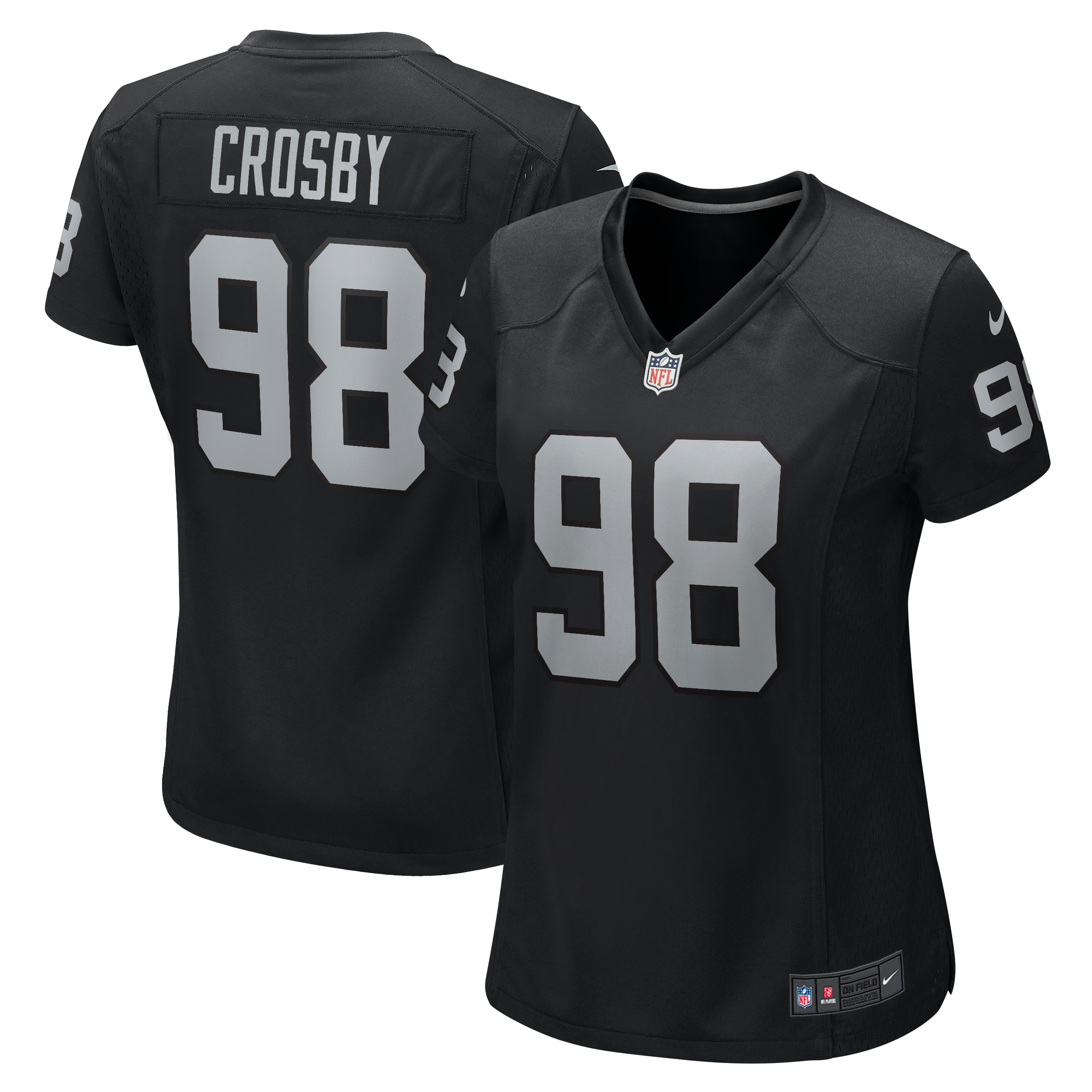 Women's Nike Maxx Crosby White Las Vegas Raiders Game Jersey