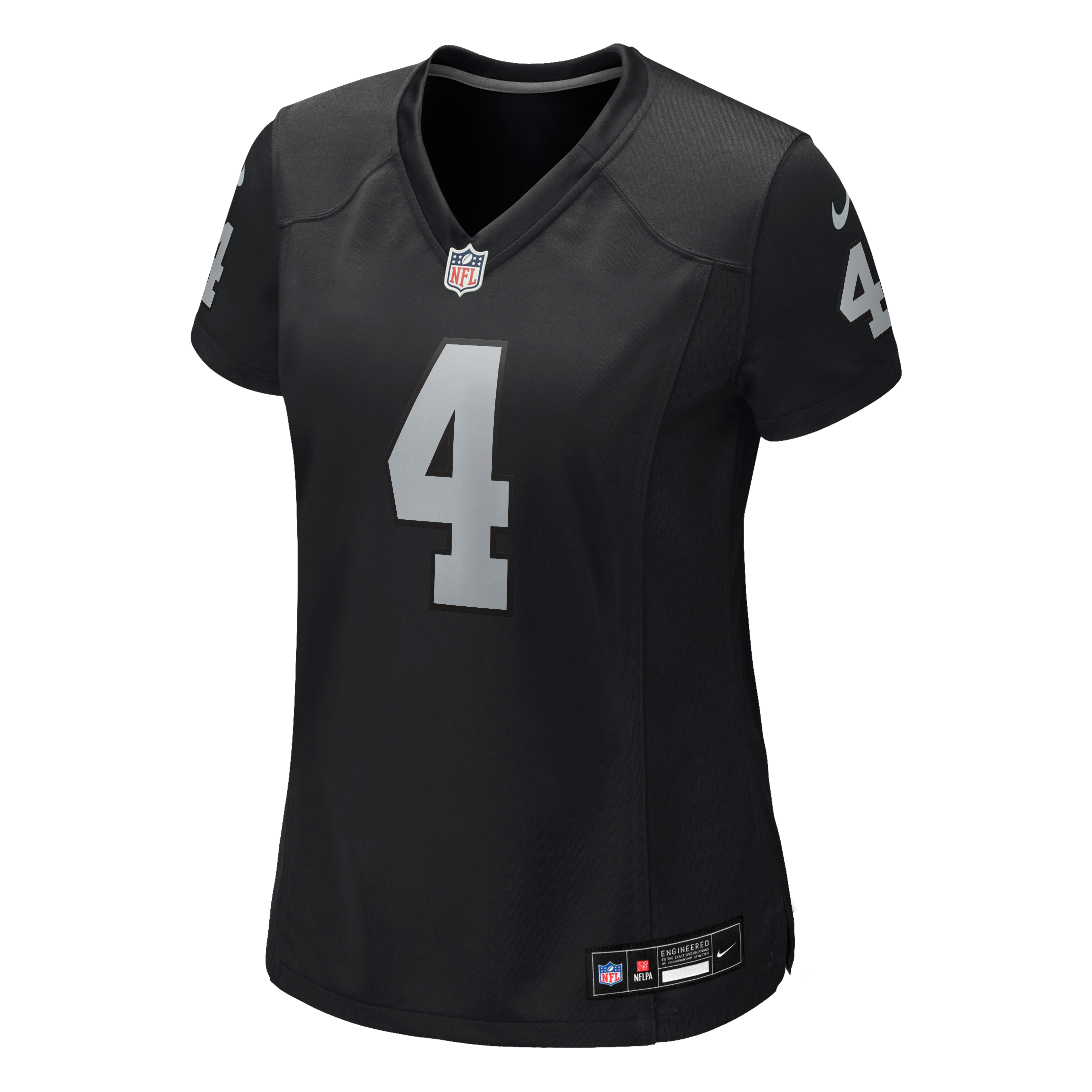 Women's Nike Mike Washington Jr. Black Las Vegas Raiders Team Game Jersey