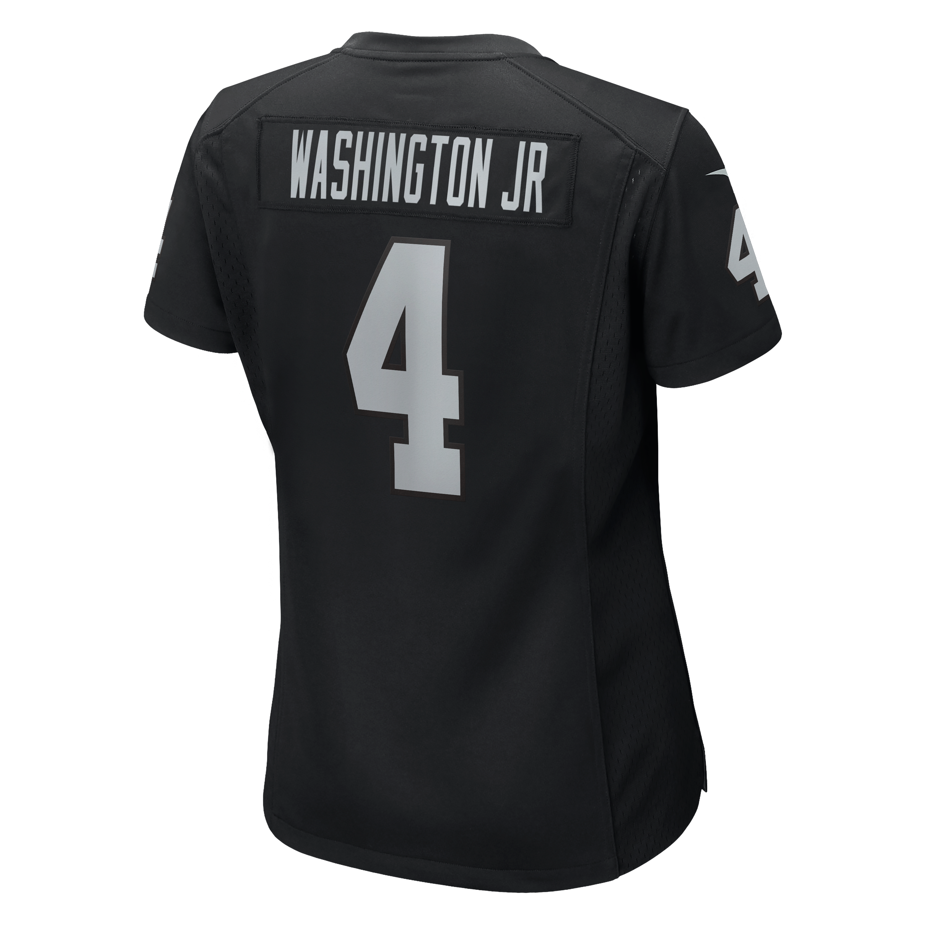 Women's Nike Mike Washington Jr. Black Las Vegas Raiders Team Game Jersey