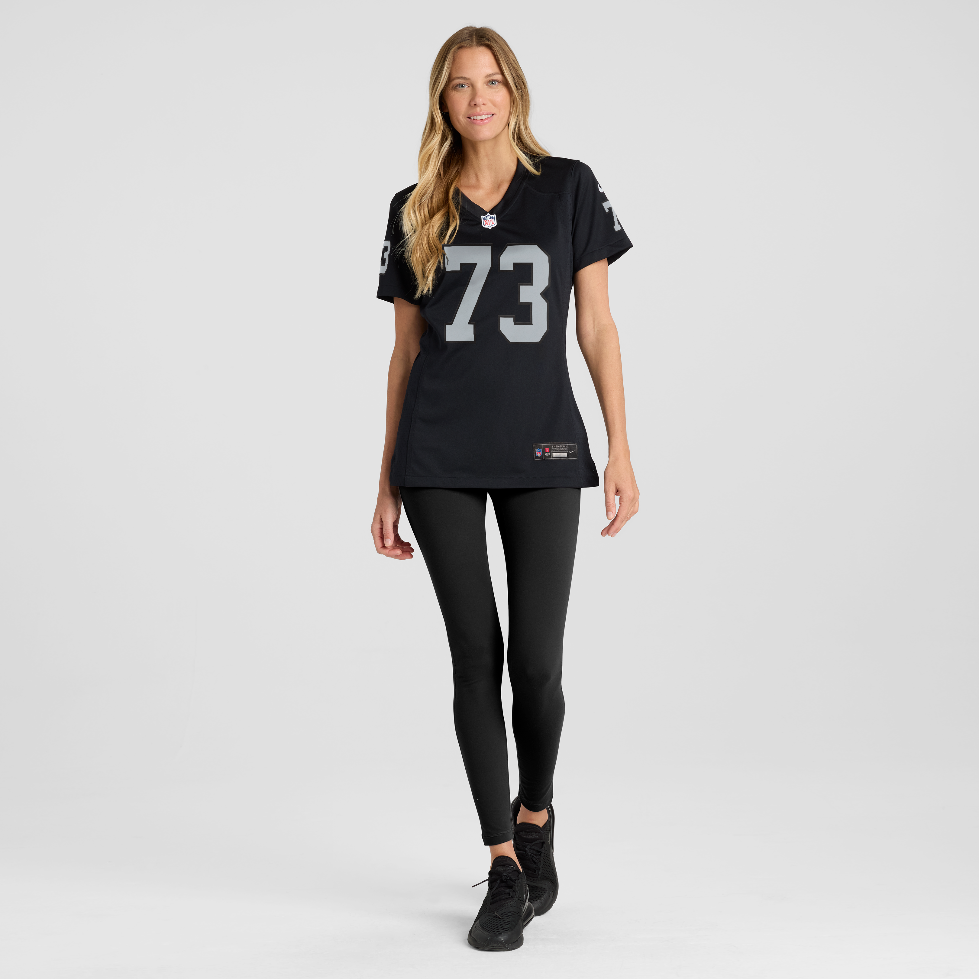 Women's Nike Niklas Henning Black Las Vegas Raiders Team Game Jersey