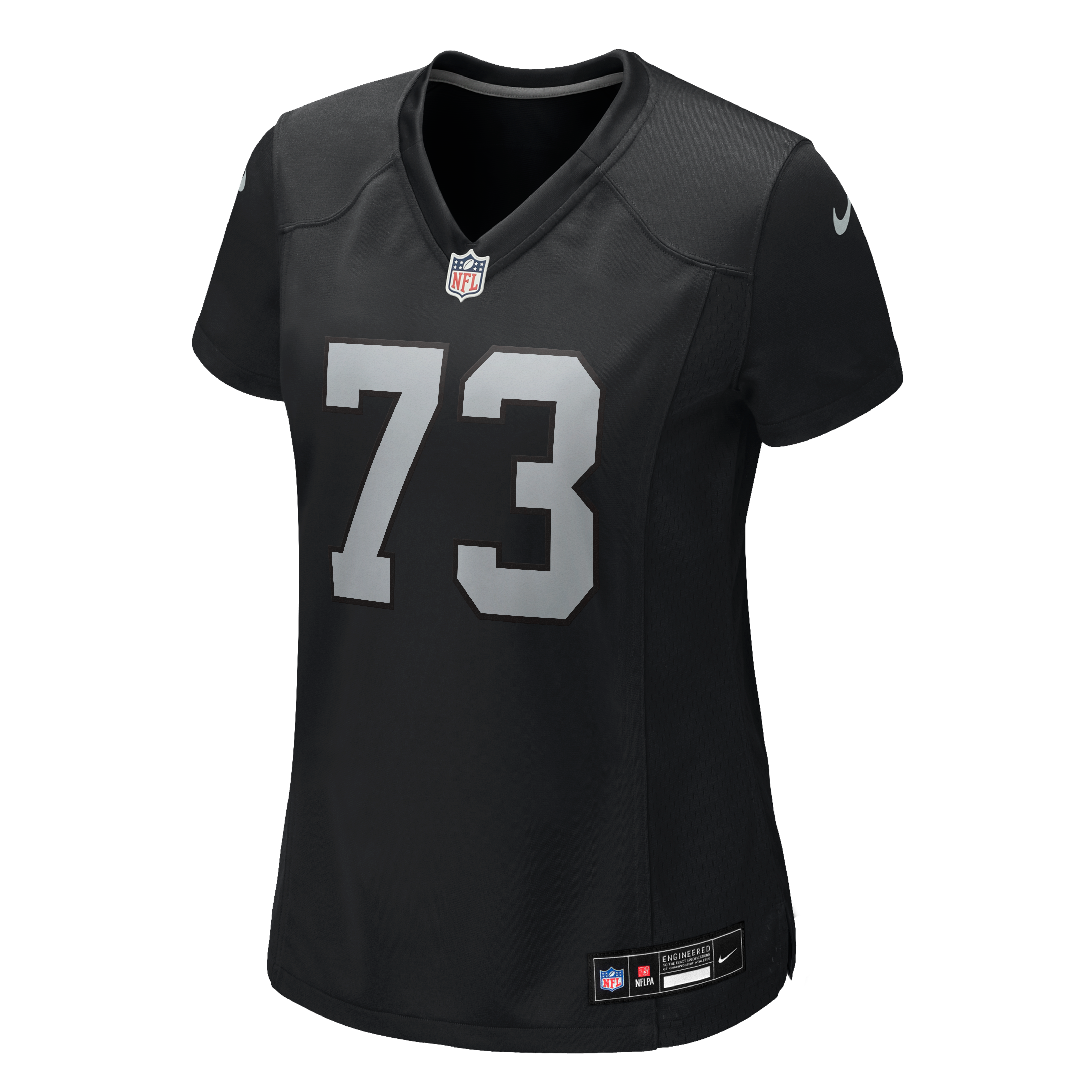Women's Nike Niklas Henning Black Las Vegas Raiders Team Game Jersey