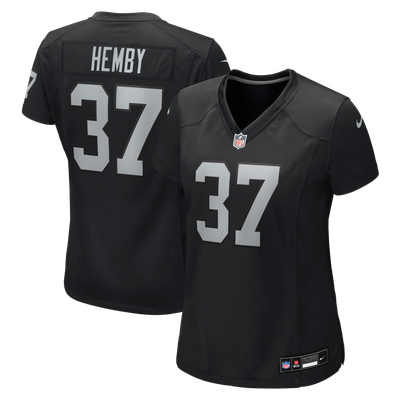 Roman Hemby Las Vegas Raiders Nike Women's Team Game Jersey - Black