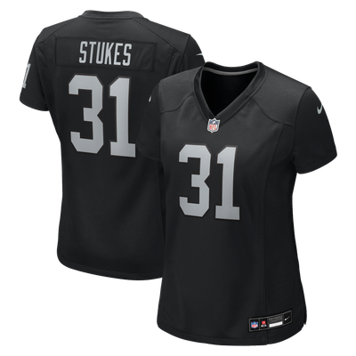 Treydan Stukes Las Vegas Raiders Nike Women's Team Game Jersey - Black