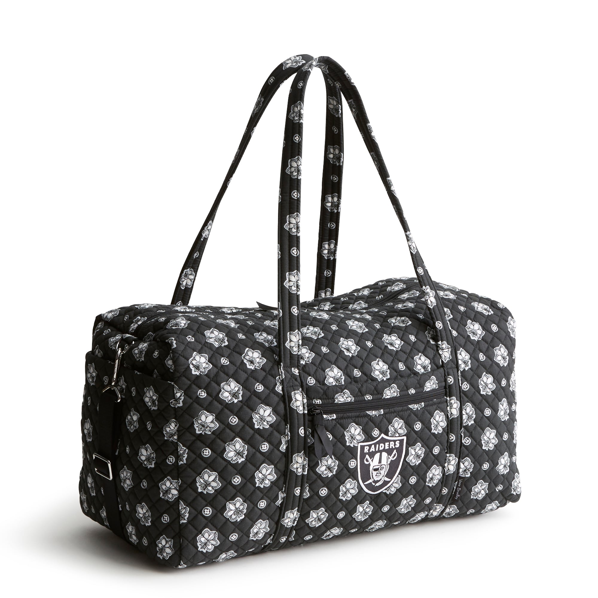 Women's Vera Bradley Las Vegas Raiders Large Travel Duffel Bag