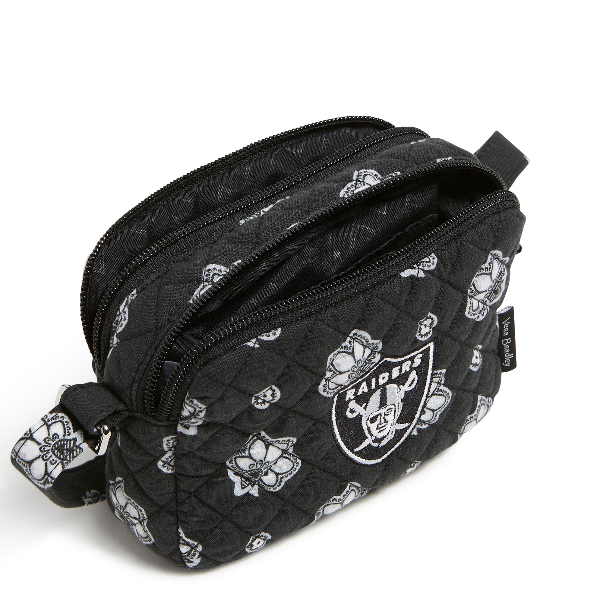 Women's Vera Bradley Las Vegas Raiders Small Stadium Crossbody Bag
