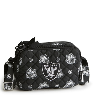 Las Vegas Raiders Vera Bradley Women's Small Stadium Crossbody Bag