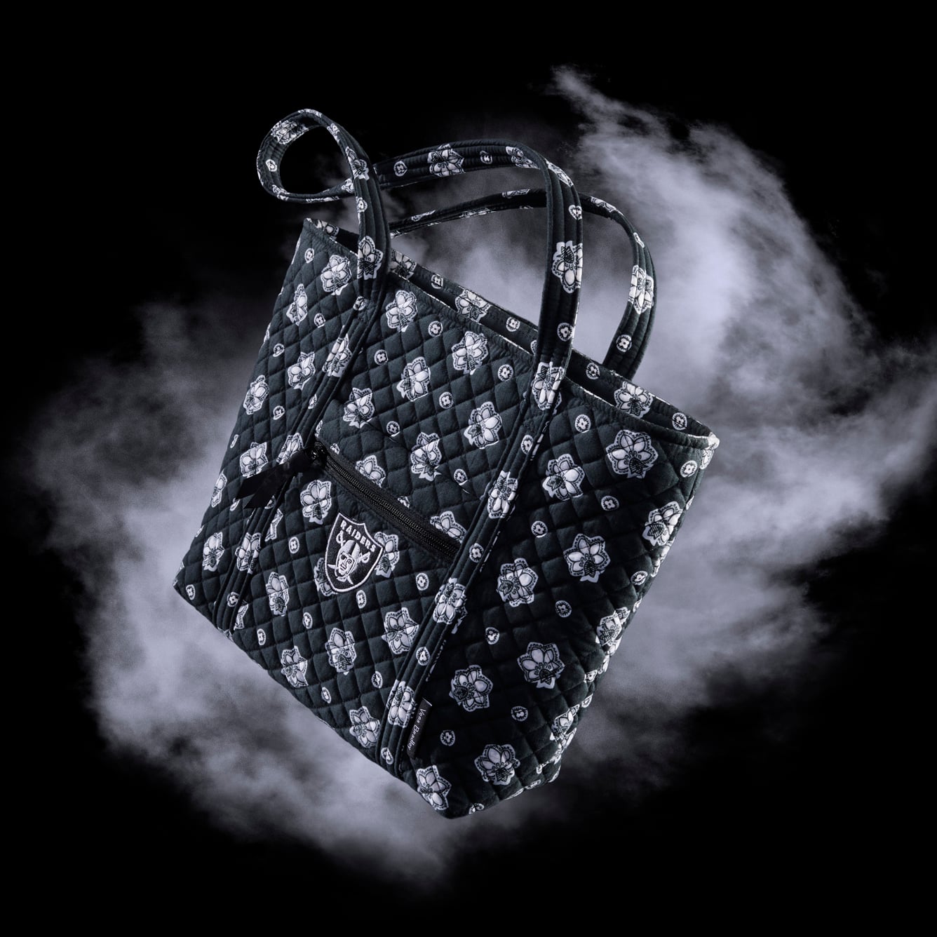 Women's Vera Bradley Las Vegas Raiders Small Tote Bag