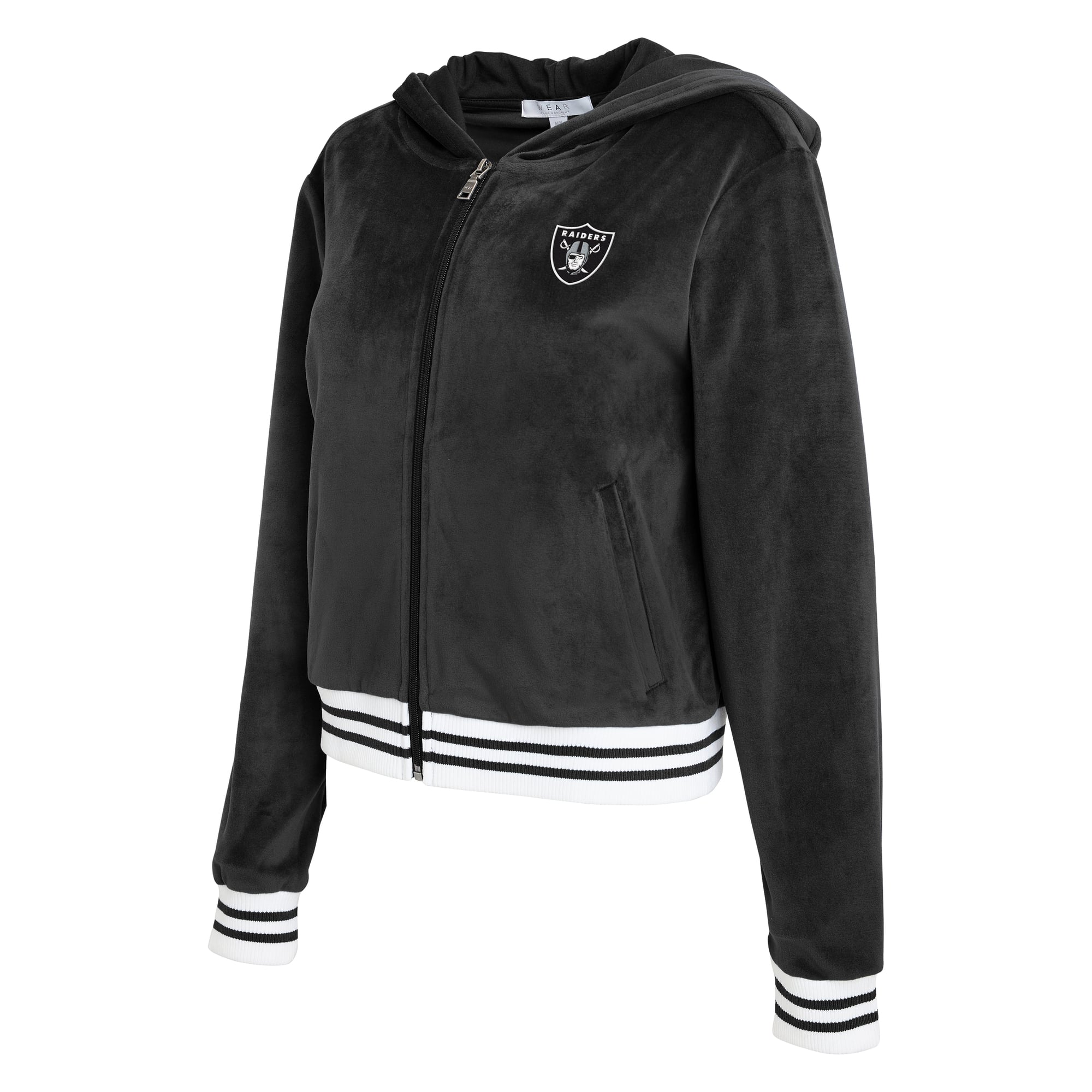 Survêtement en velours noir Las Vegas Raiders de la marque WEAR by Erin Andrews pour femmes