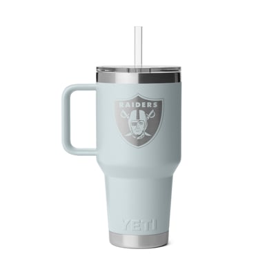 Las Vegas Raiders YETI 35oz. Rambler 2.0 Straw Mug