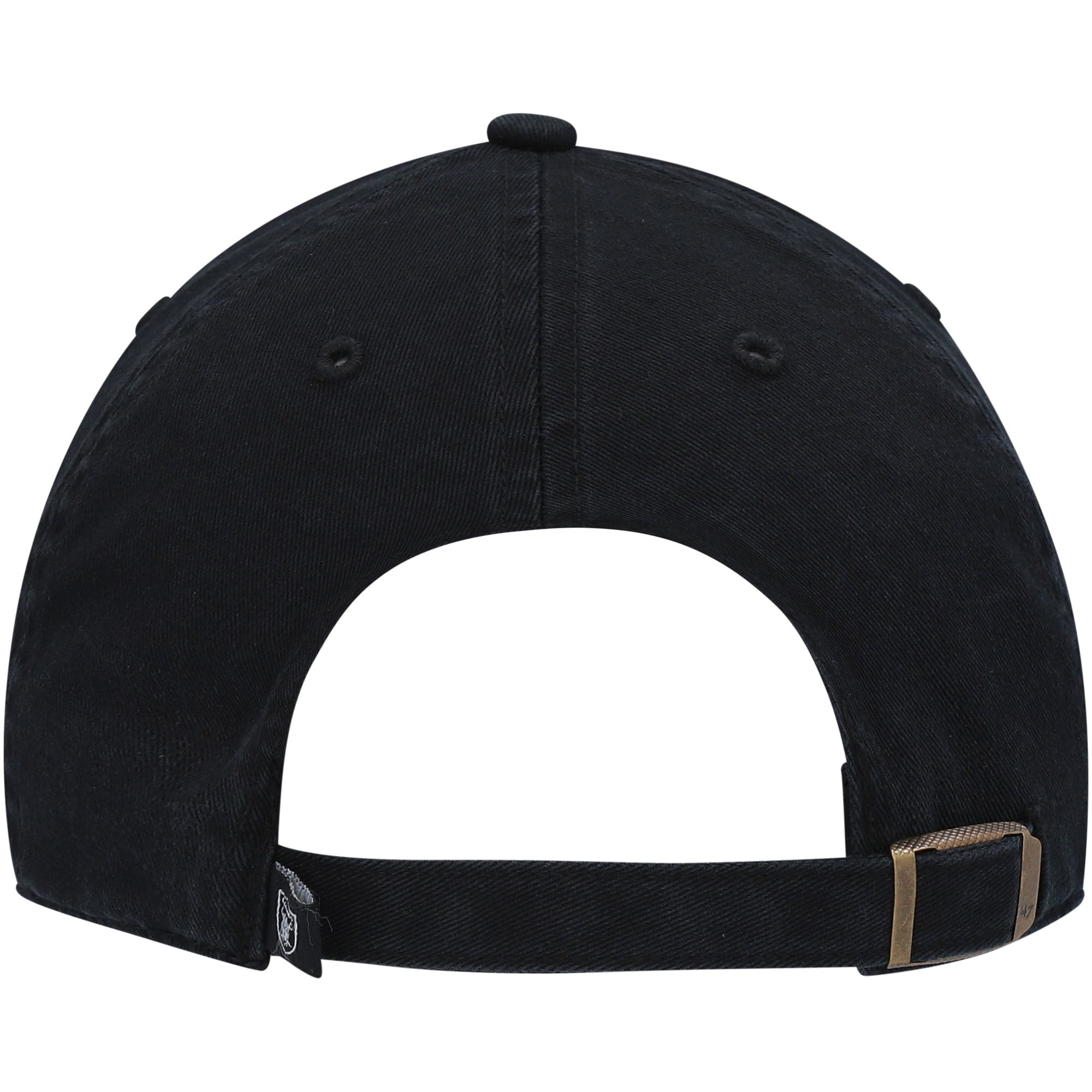 Youth '47 Black Las Vegas Raiders Logo Clean Up Adjustable Hat