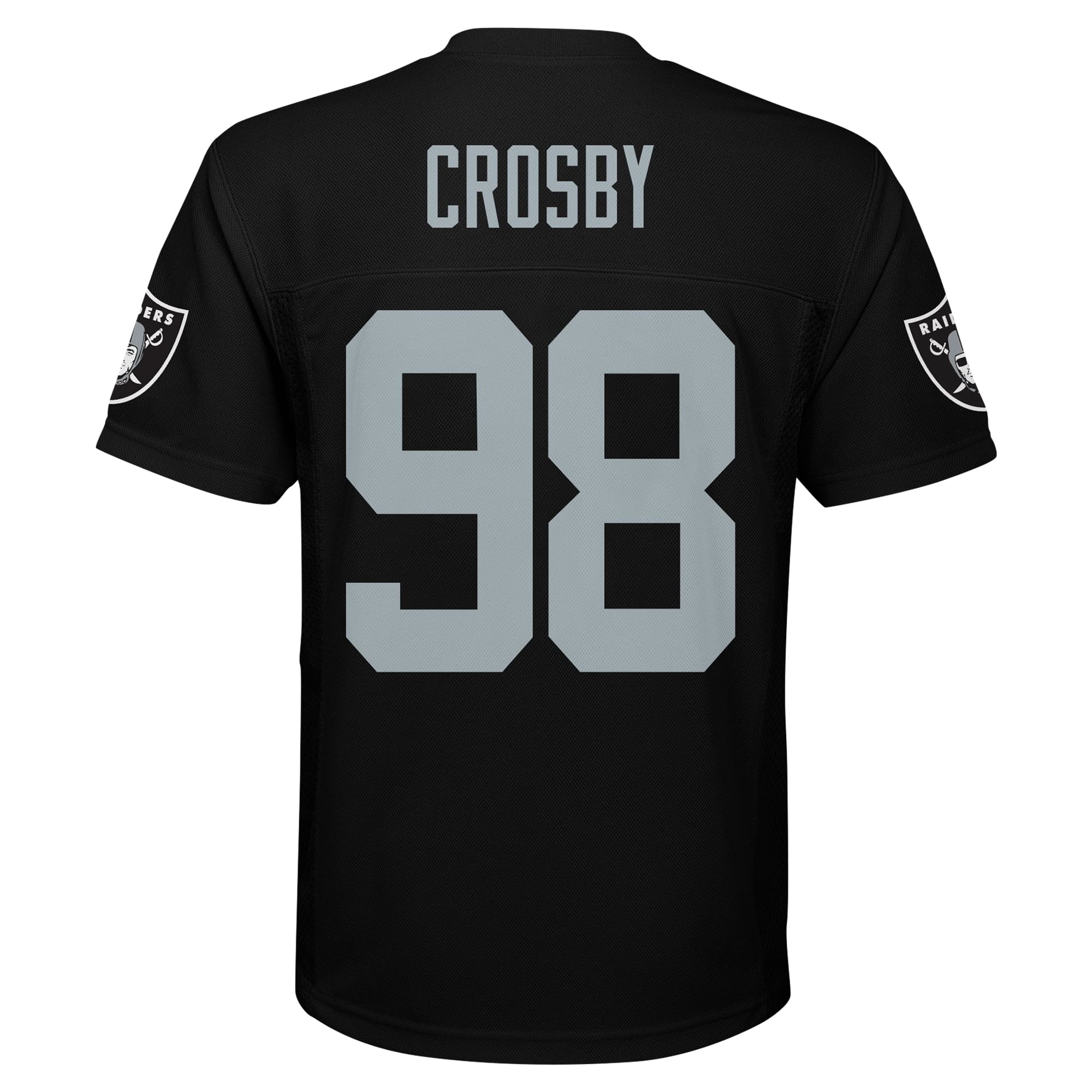 Youth Maxx Crosby Black Las Vegas Raiders Replica Jersey