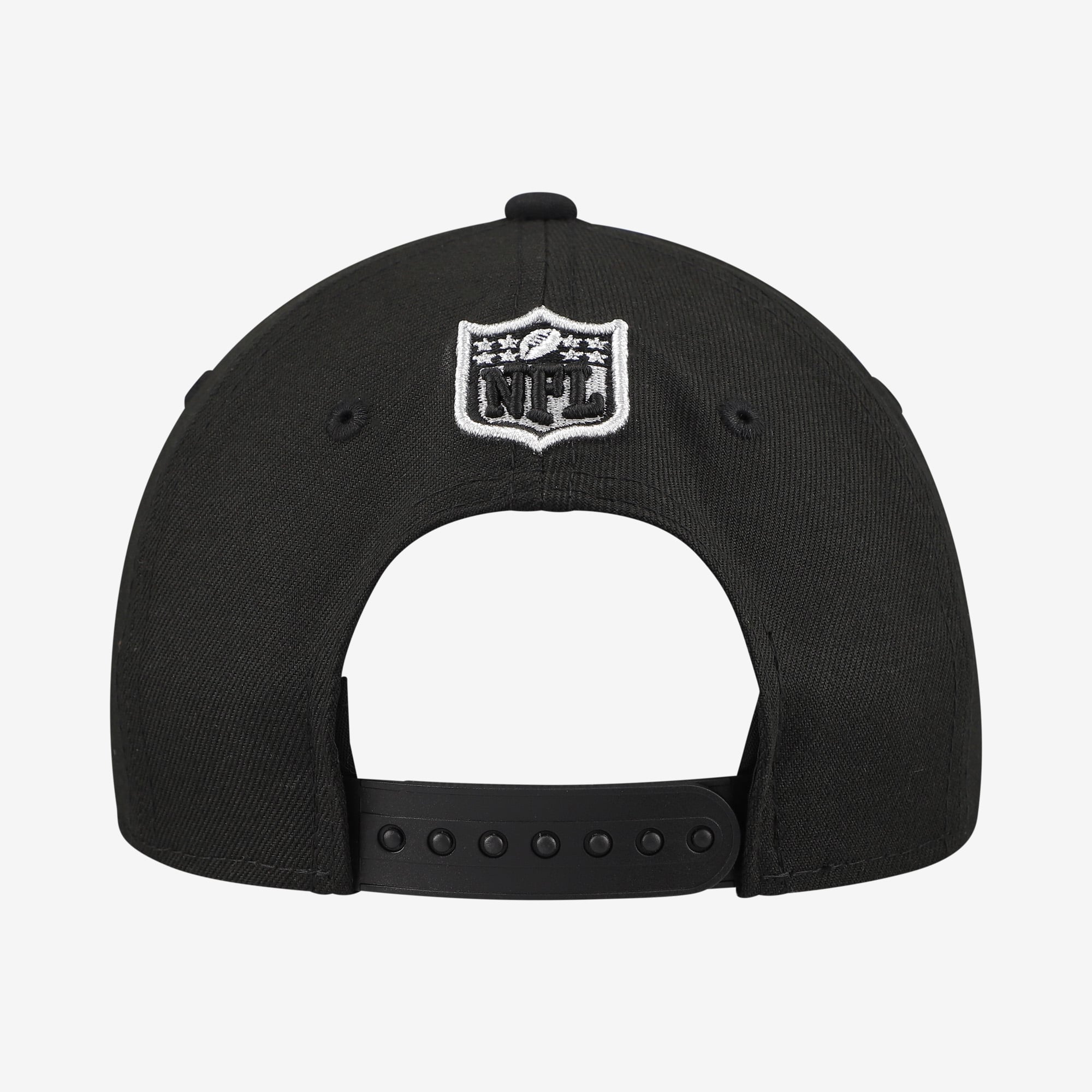 Casquette ajustable New Era 9FORTY A-Frame noire Las Vegas Raiders pour jeunes