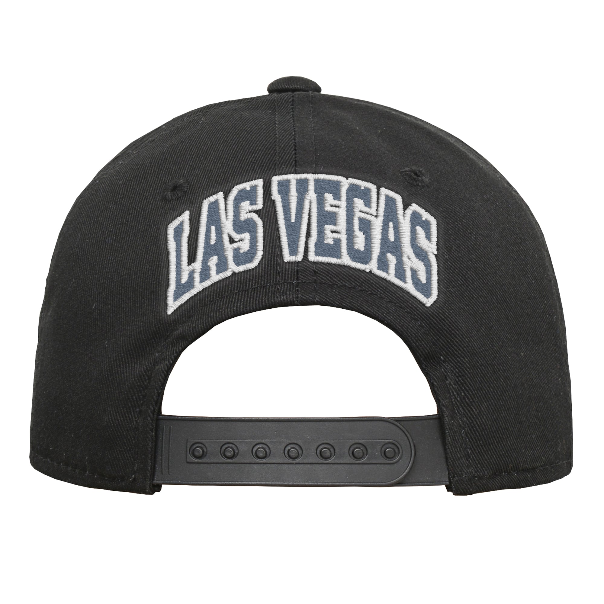 Youth Outerstuff Black Las Vegas Raiders Pre-Curved Snapback Hat