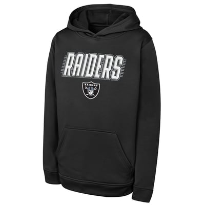 Las Vegas Raiders Outerstuff Youth Sack Party Performance Hoodie - Black