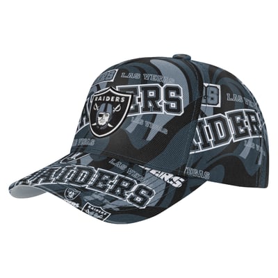Las Vegas Raiders Outerstuff Youth Shift Adjustable Hat - Black