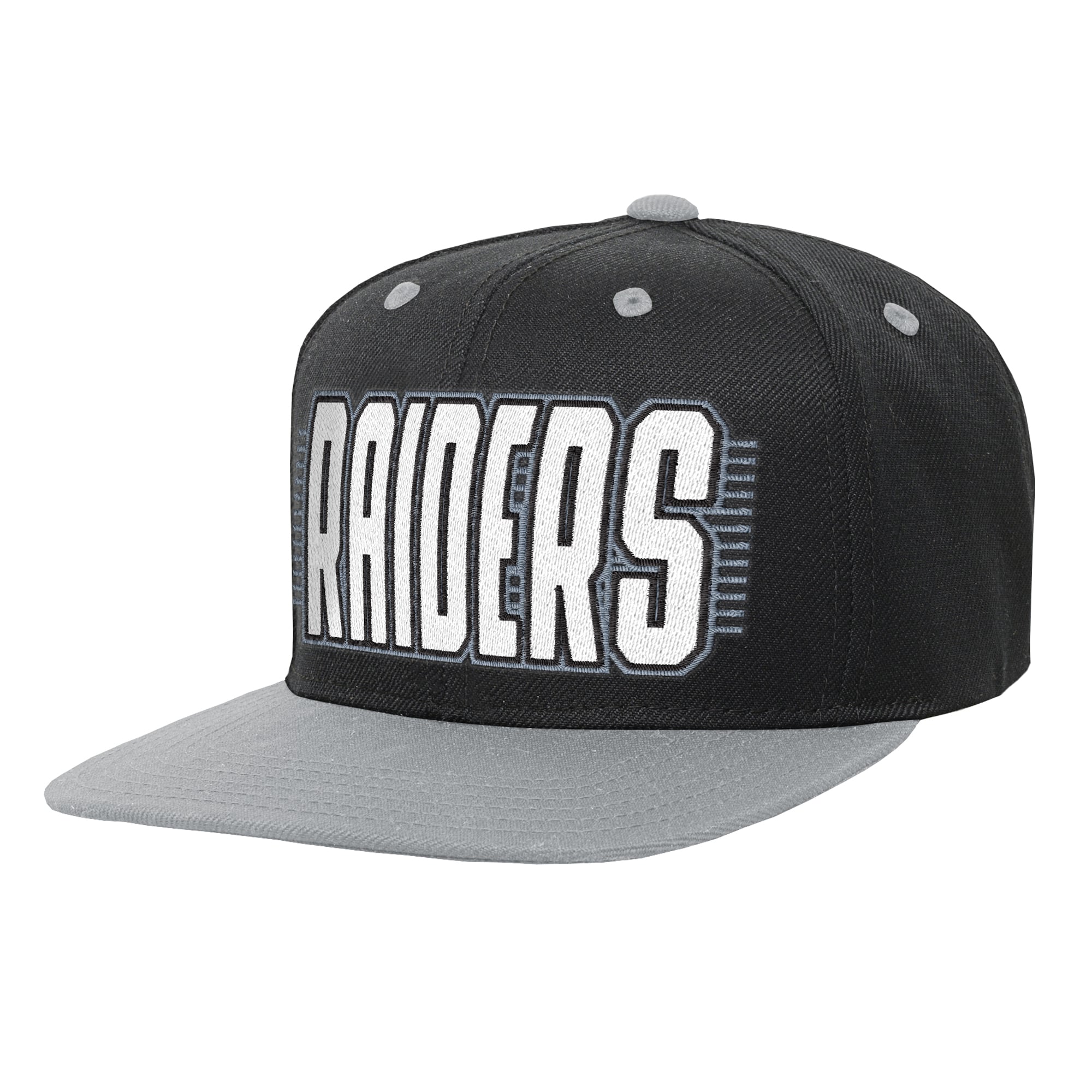 Casquette snapback noire et argentée Youth Outerstuff Las Vegas Raiders