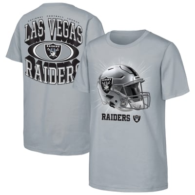 Las Vegas Raiders Outerstuff Youth Winning Mentality T-Shirt - Silver
