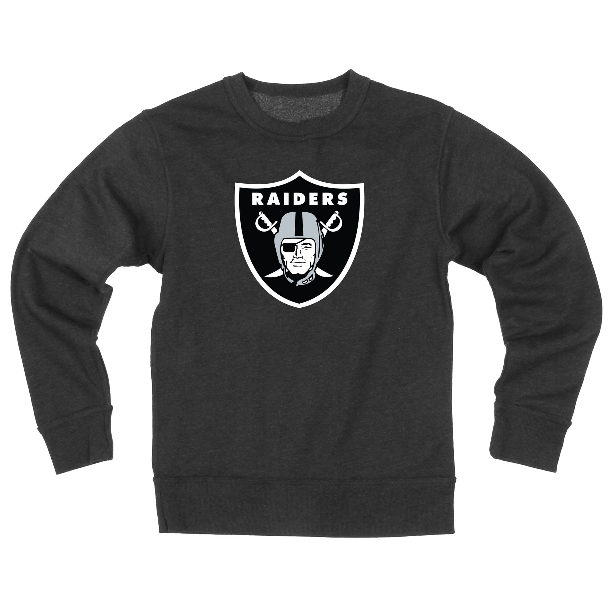 Sweat-shirt réversible en polaire noir Wes & Willy Las Vegas Raiders pour jeunes