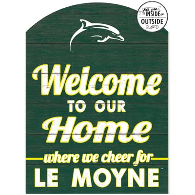 Le Moyne Dolphins 16'' x 22'' Indoor/Outdoor Marquee Sign