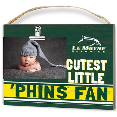 Le Moyne Dolphins 8'' x 10'' Cutest Little Weathered Logo Clip Photo Frame