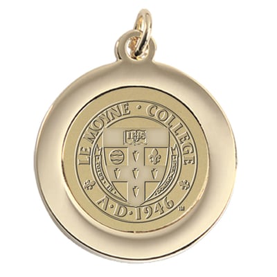 Le Moyne Dolphins Women's Pendant - Gold