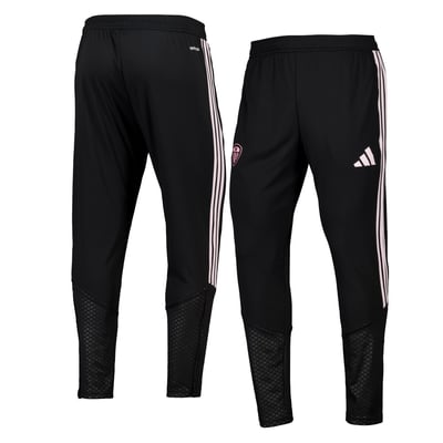 Leeds United adidas Training Pants - Black