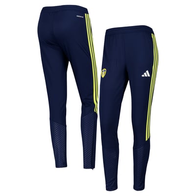 Leeds United adidas Training Pants - Navy - Womens