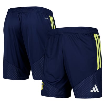 Leeds United adidas Training Shorts - Navy - Kids