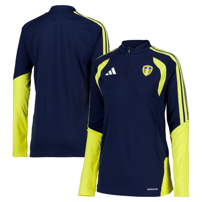 Leeds United adidas Training Top - Navy - Womens