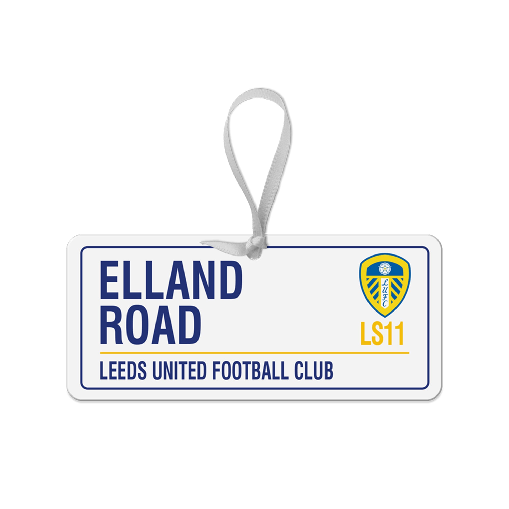 Leeds United Christmas Tree Street Sign