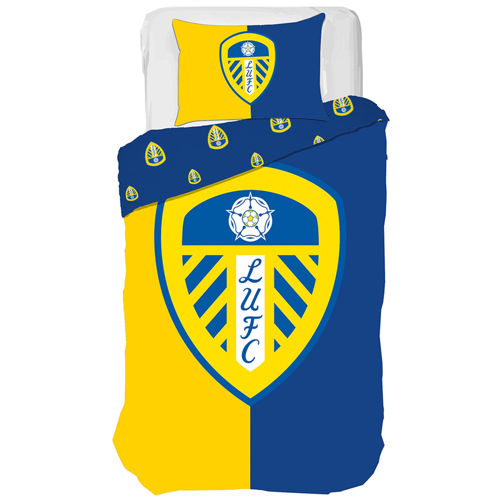 Leeds United LUFC Reversible Single Duvet Set