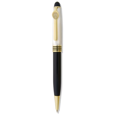 Lehigh Mountain Hawks Ball Point Pen - Black/Pearl
