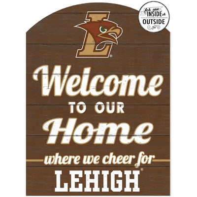 Lehigh Mountain Hawks 16'' x 22'' Marquee Sign - Brown