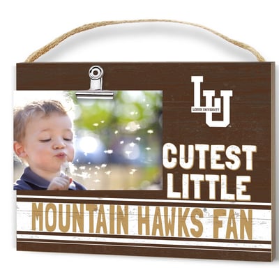 Lehigh Mountain Hawks 8'' x 10'' Cutest Little Team Logo Clip Photo Frame - Brown